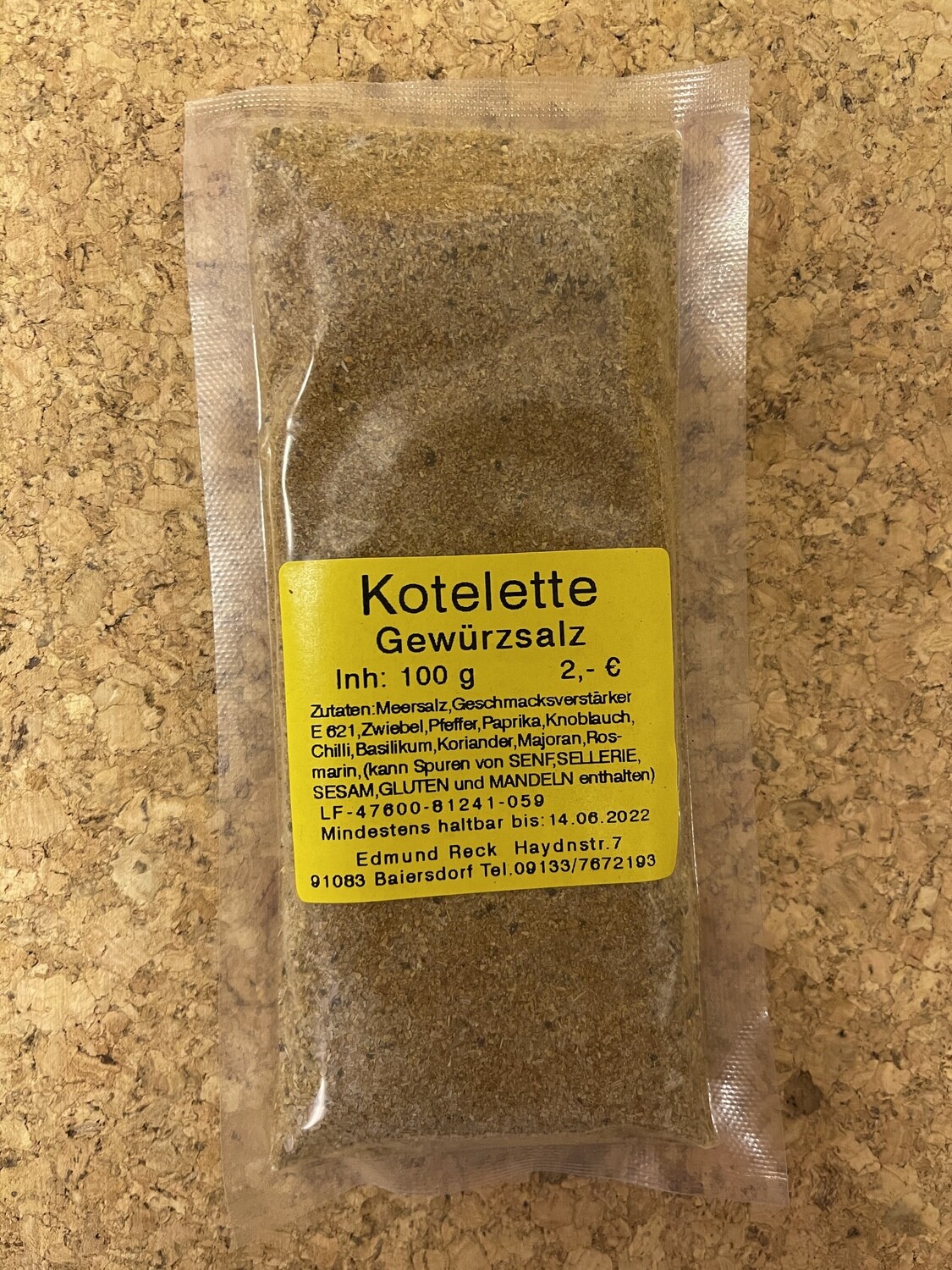 Kotelette Gewürzsalz 100g