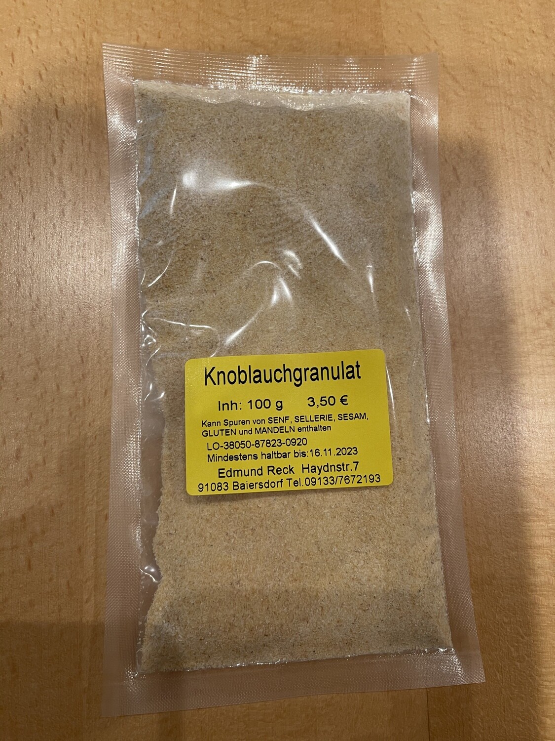 Knoblauchgranulat 100g