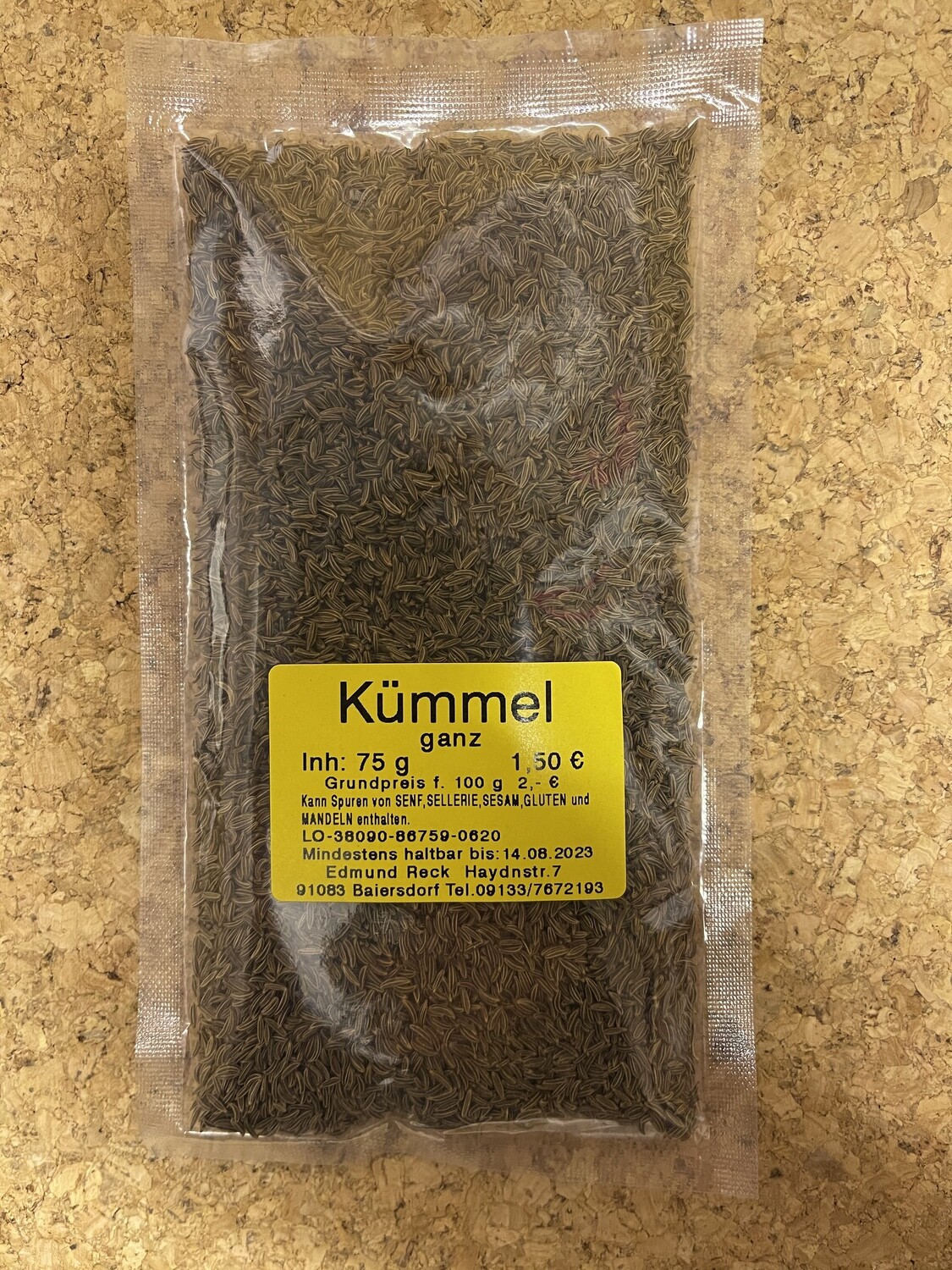 Kümmel ganz 80g