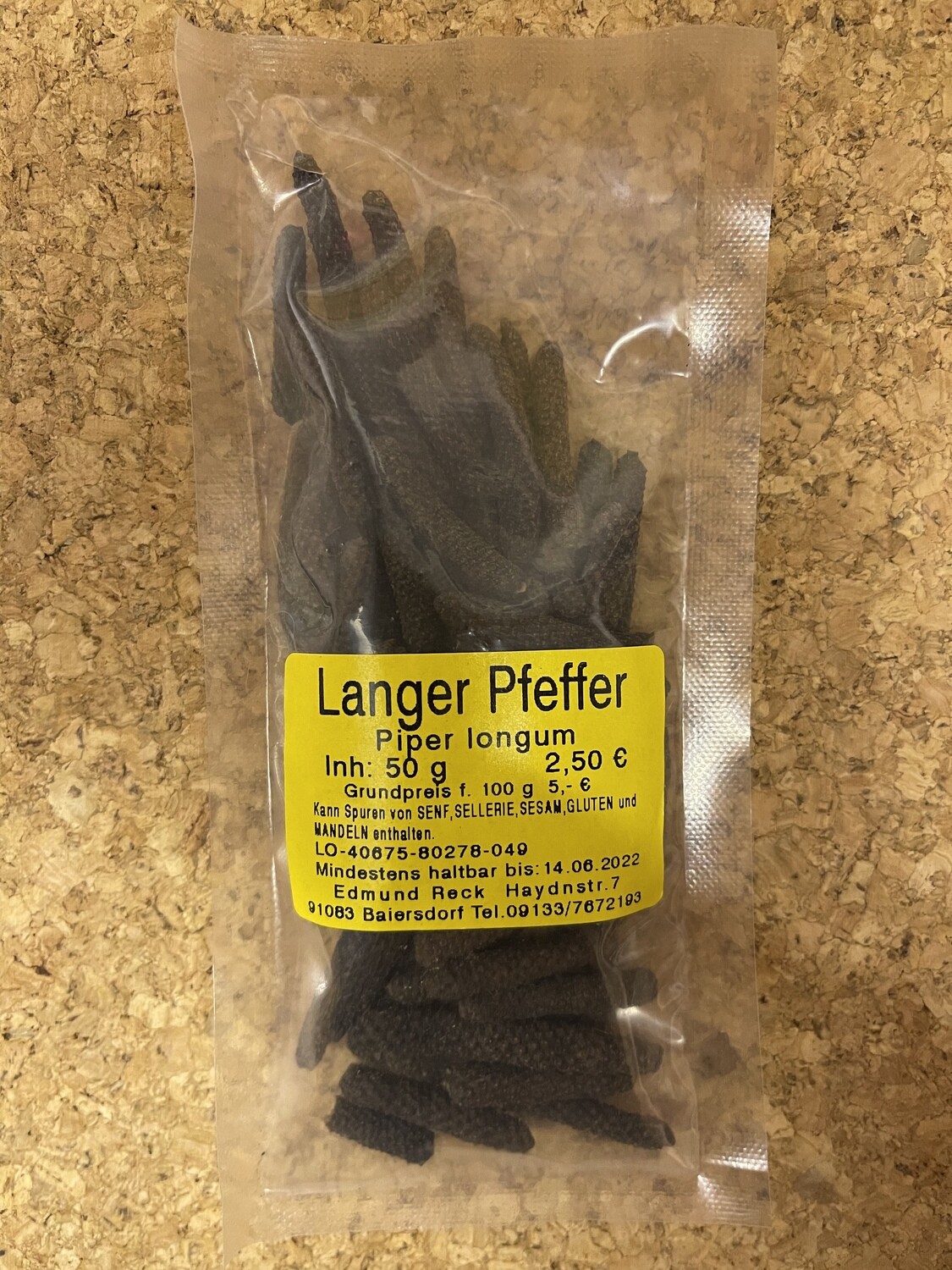 Langer Pfeffer Piper longum 30g