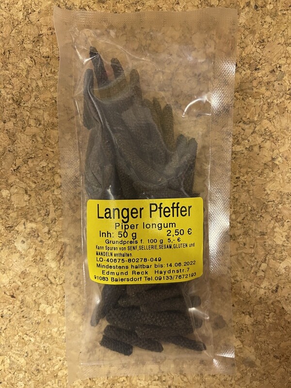 Langer Pfeffer Piper longum 30g