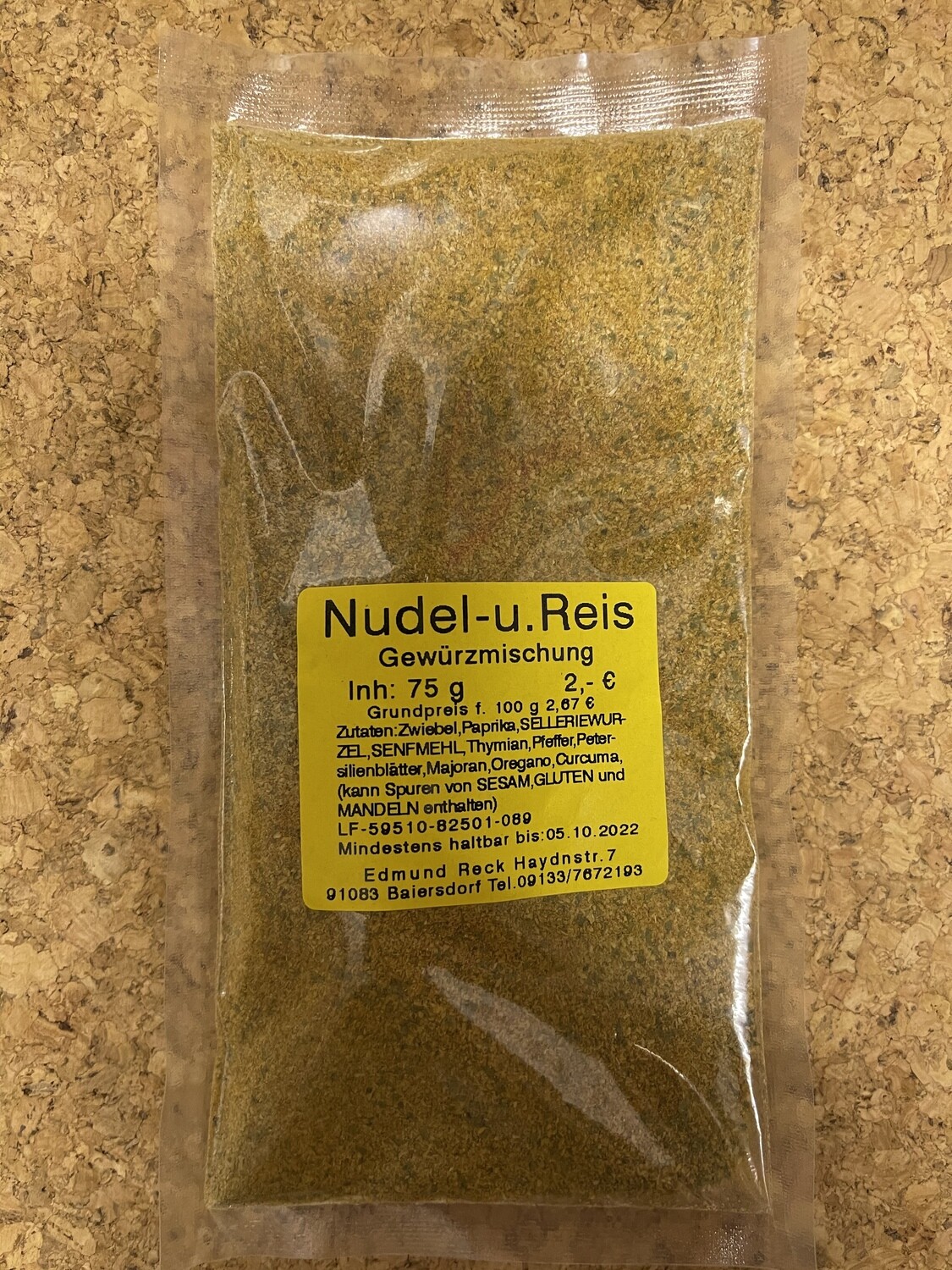 Nudel und Reis Gewürzmischung 80g