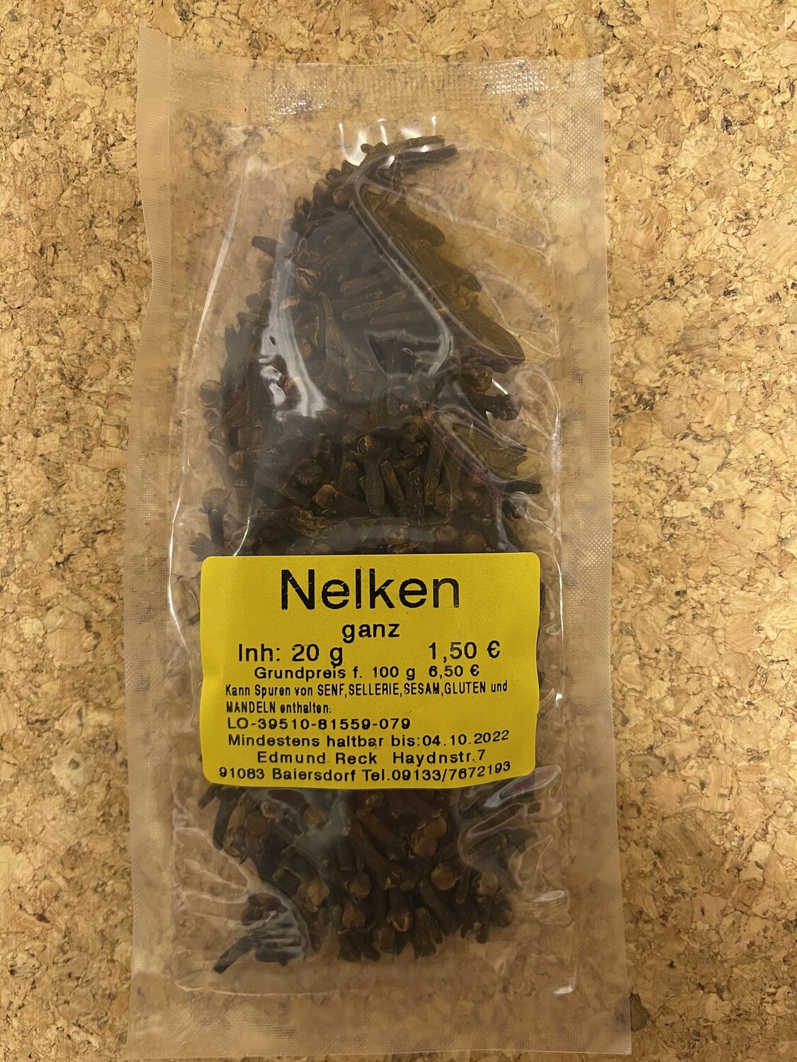 Nelken ganz 25g