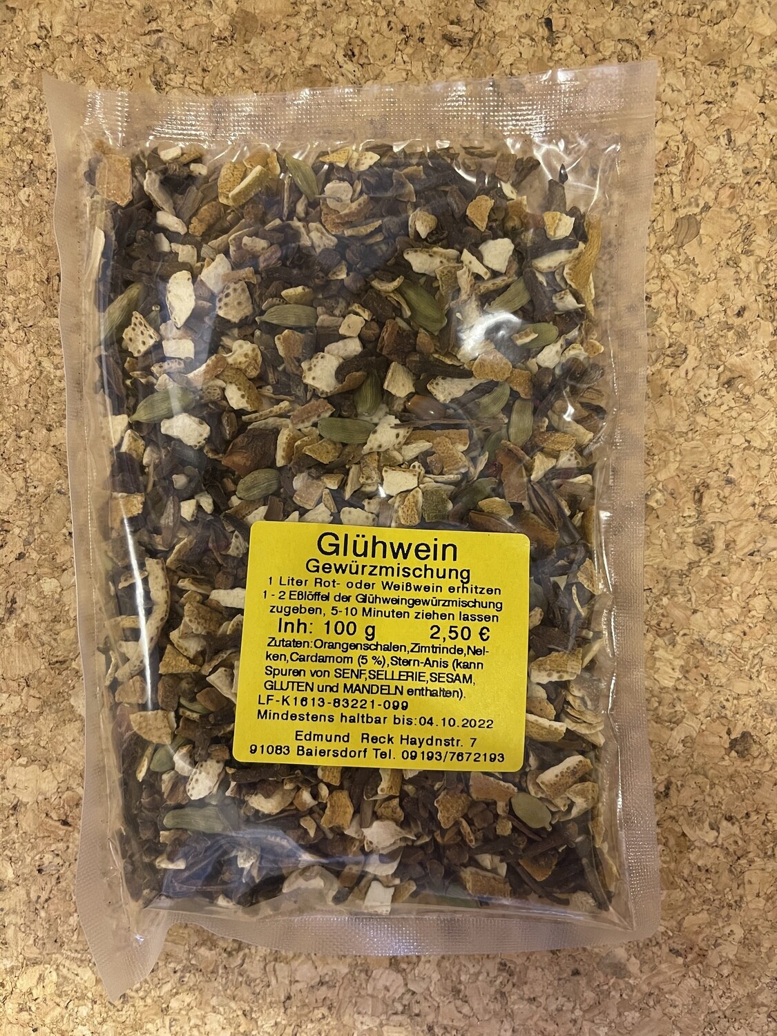 Glühwein Gewürzmischung 100g