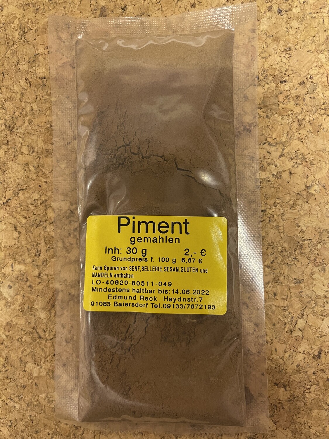 Piment gemahlen 30g