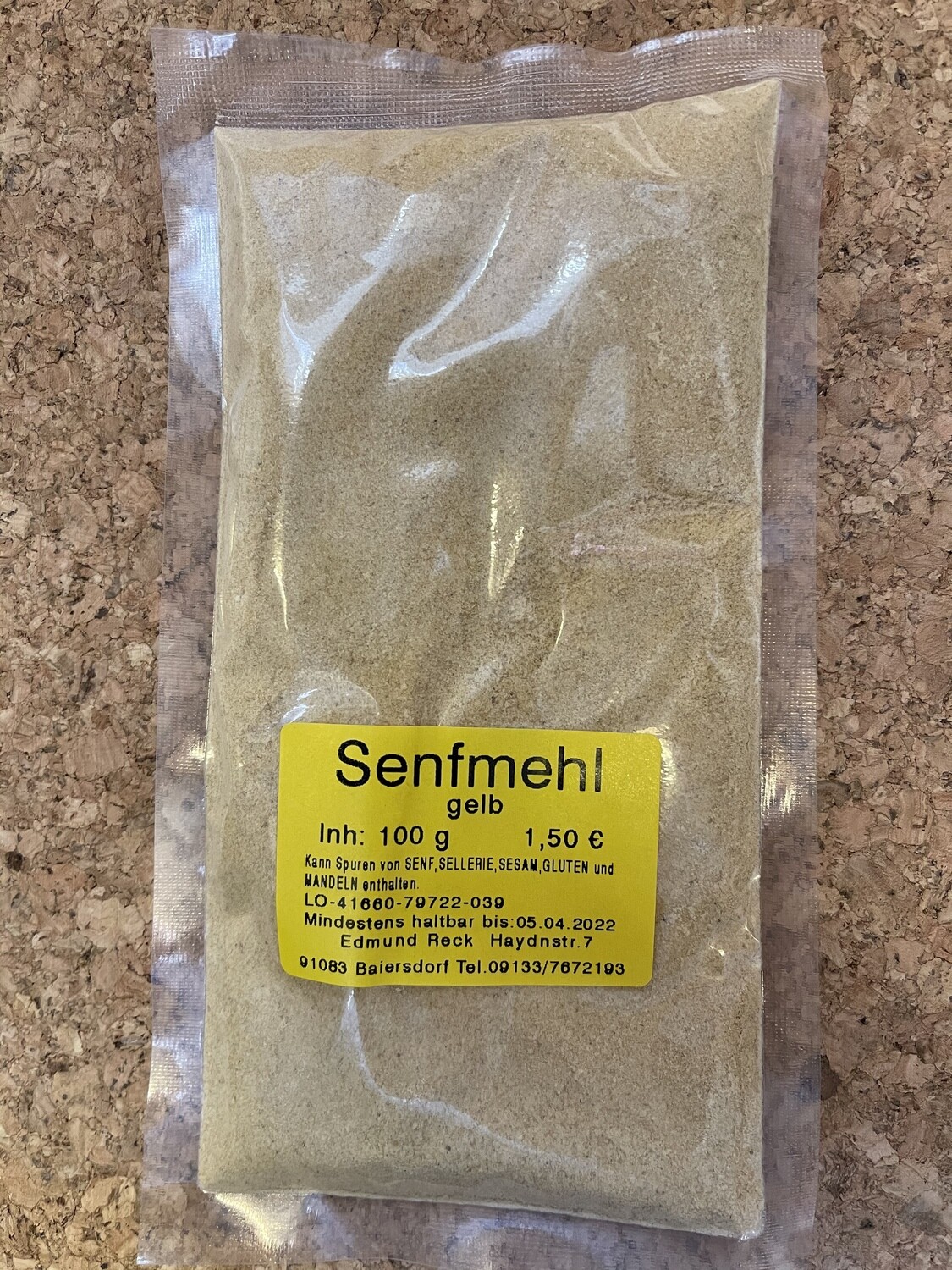 Senfmehl gelb 100g