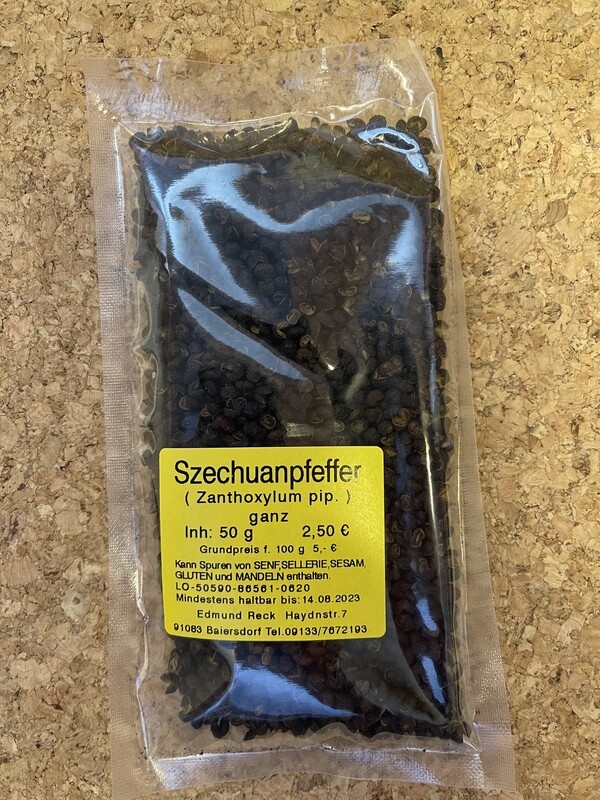 Szechuanpfeffer (Zanthoxylum pip.) ganz 50g