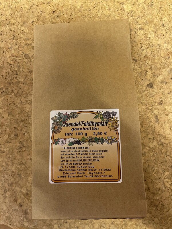 Quendel/Feldthymian geschnitten 100g