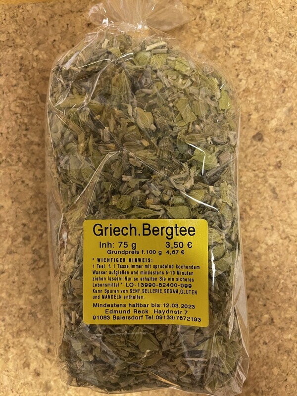 Griechischer Bergtee 75g