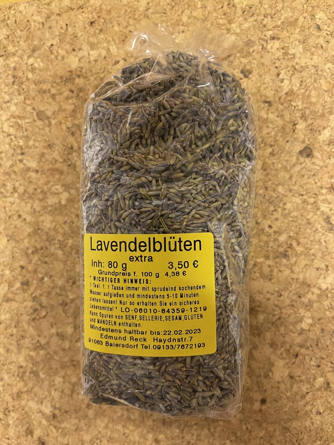 Lavendelblüten extra 80g