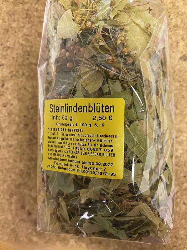 Steinlindenblüten ganz 50g