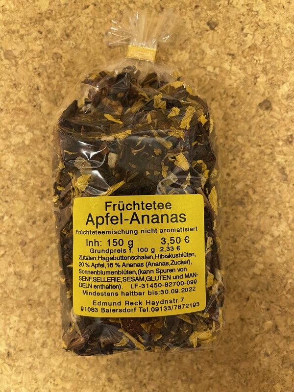 Früchtetee Apfel-Ananas 150g