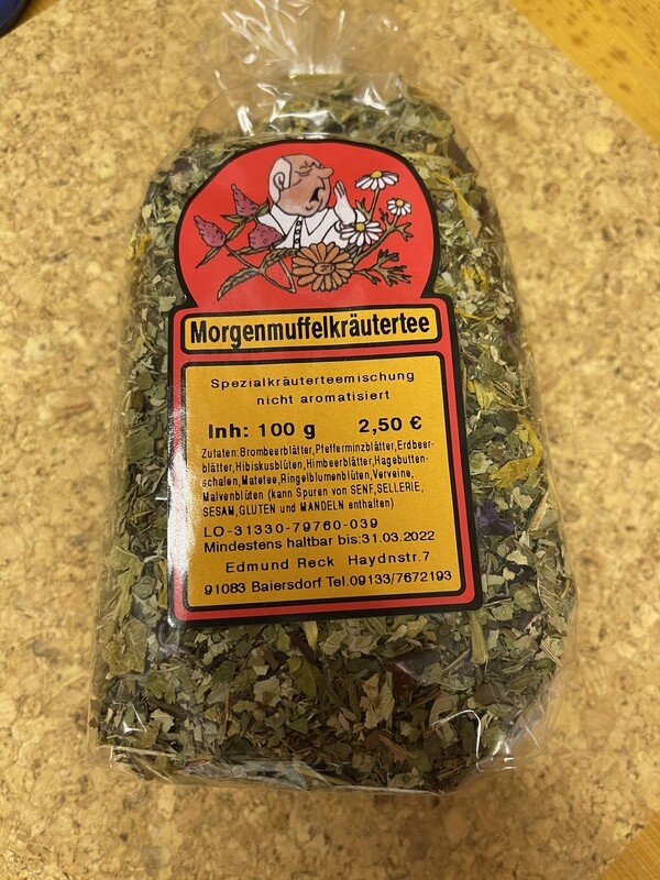 Morgenmuffelkräutertee