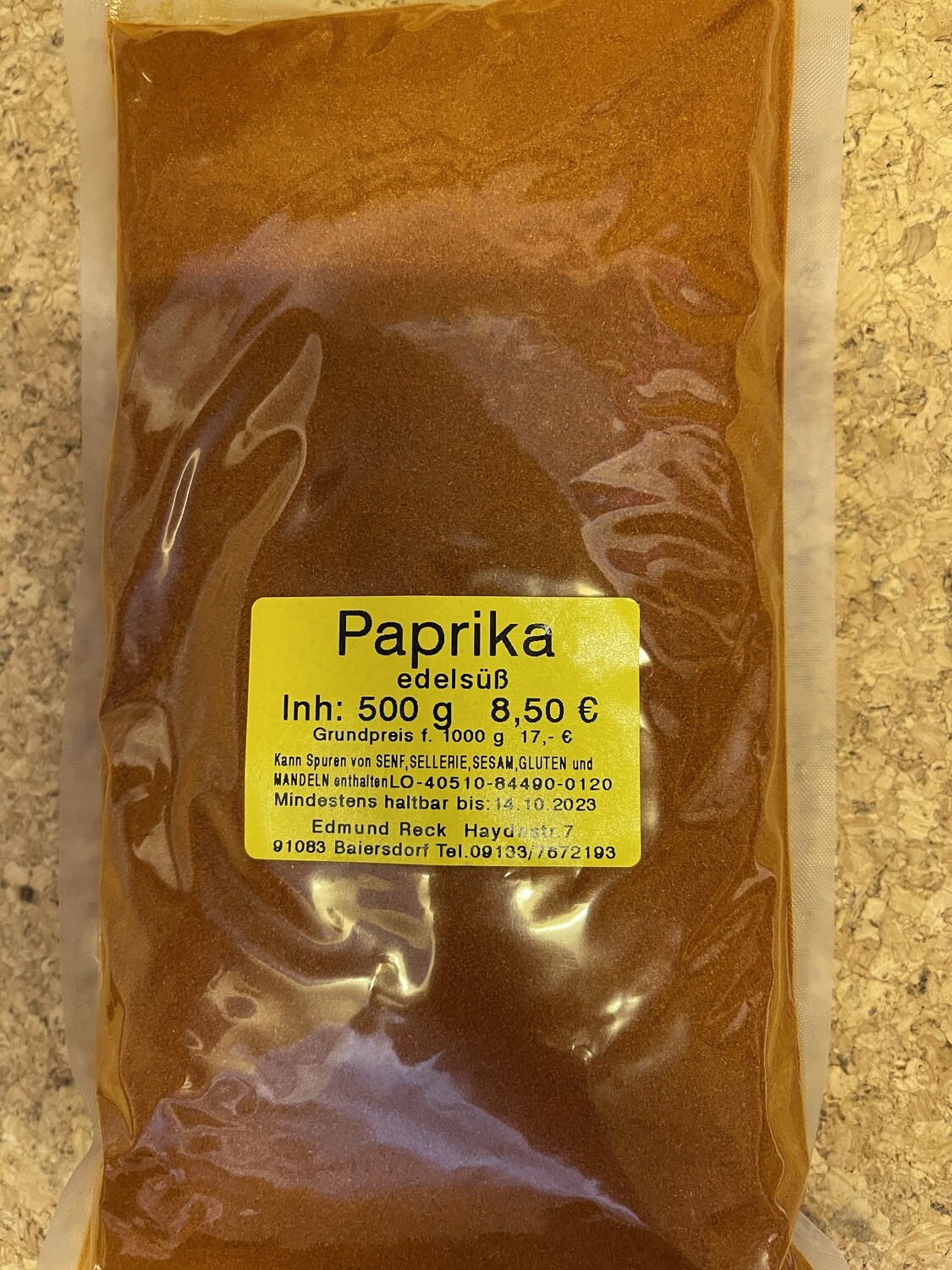 Paprika edelsüß 500g