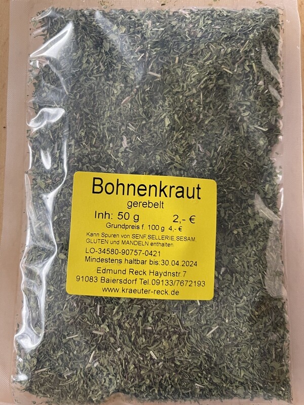 Bohnenkraut gerebelt 40g