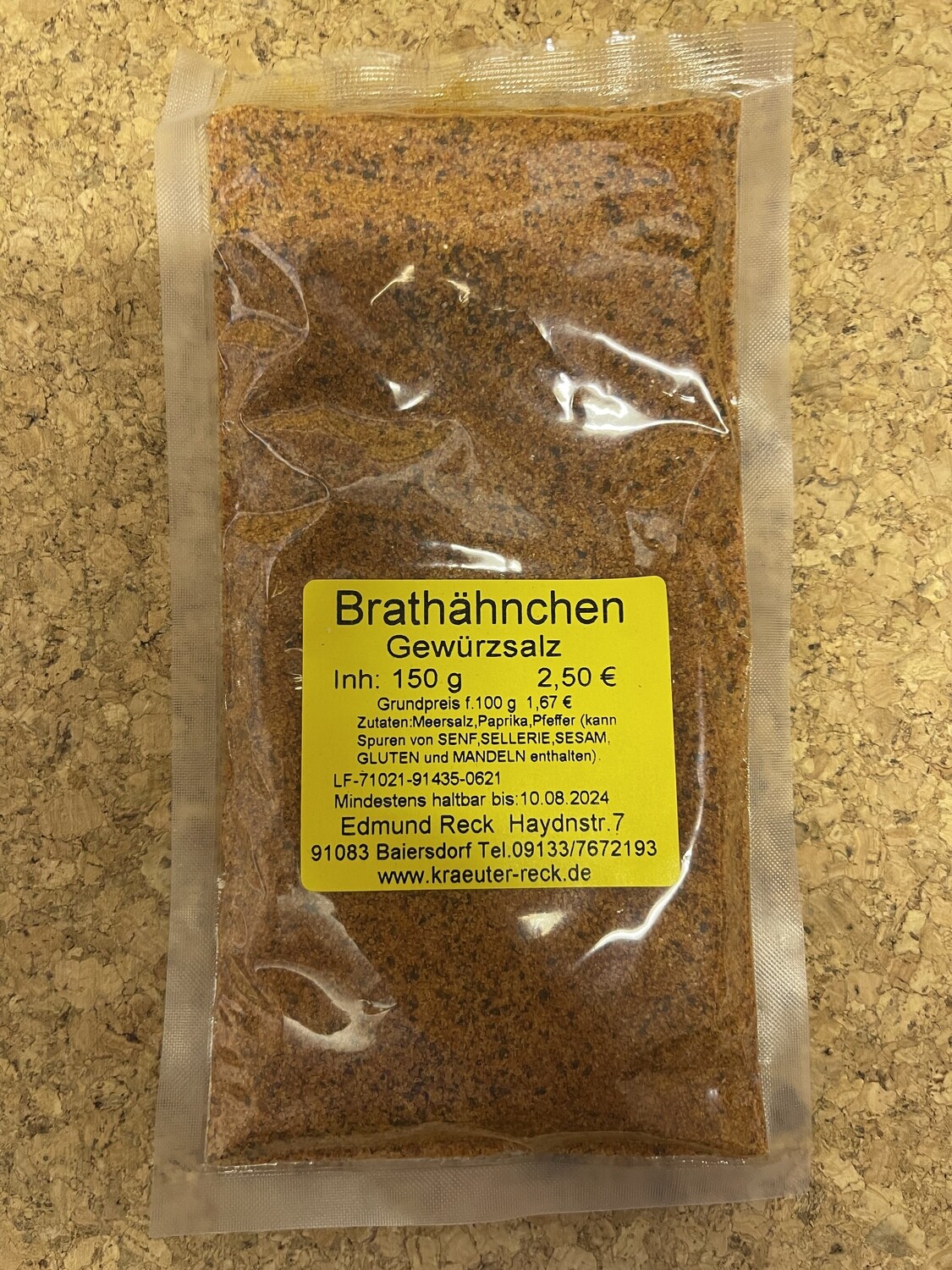 Brathänchen Gewürzsalz 150g