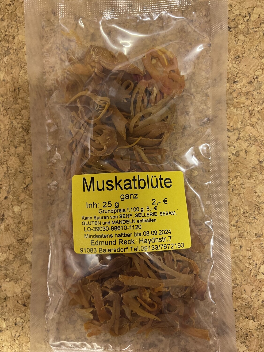 Muskatblüte ganz 20g