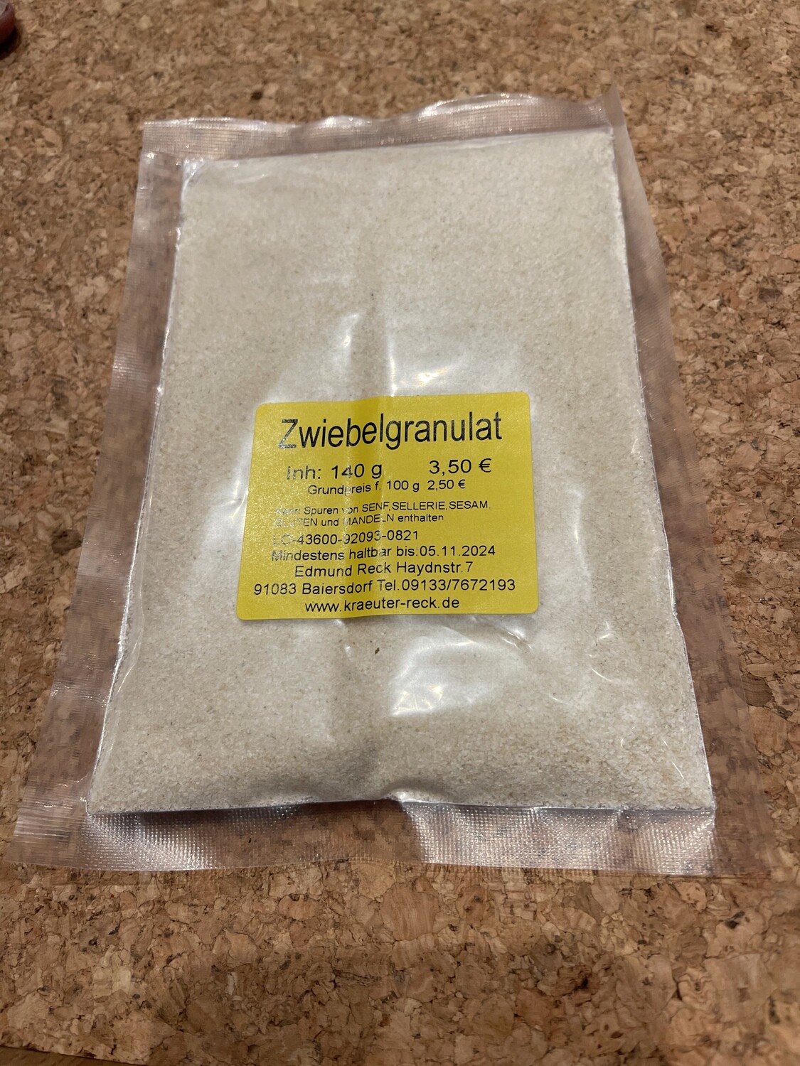 Zwiebelgranulat 150g