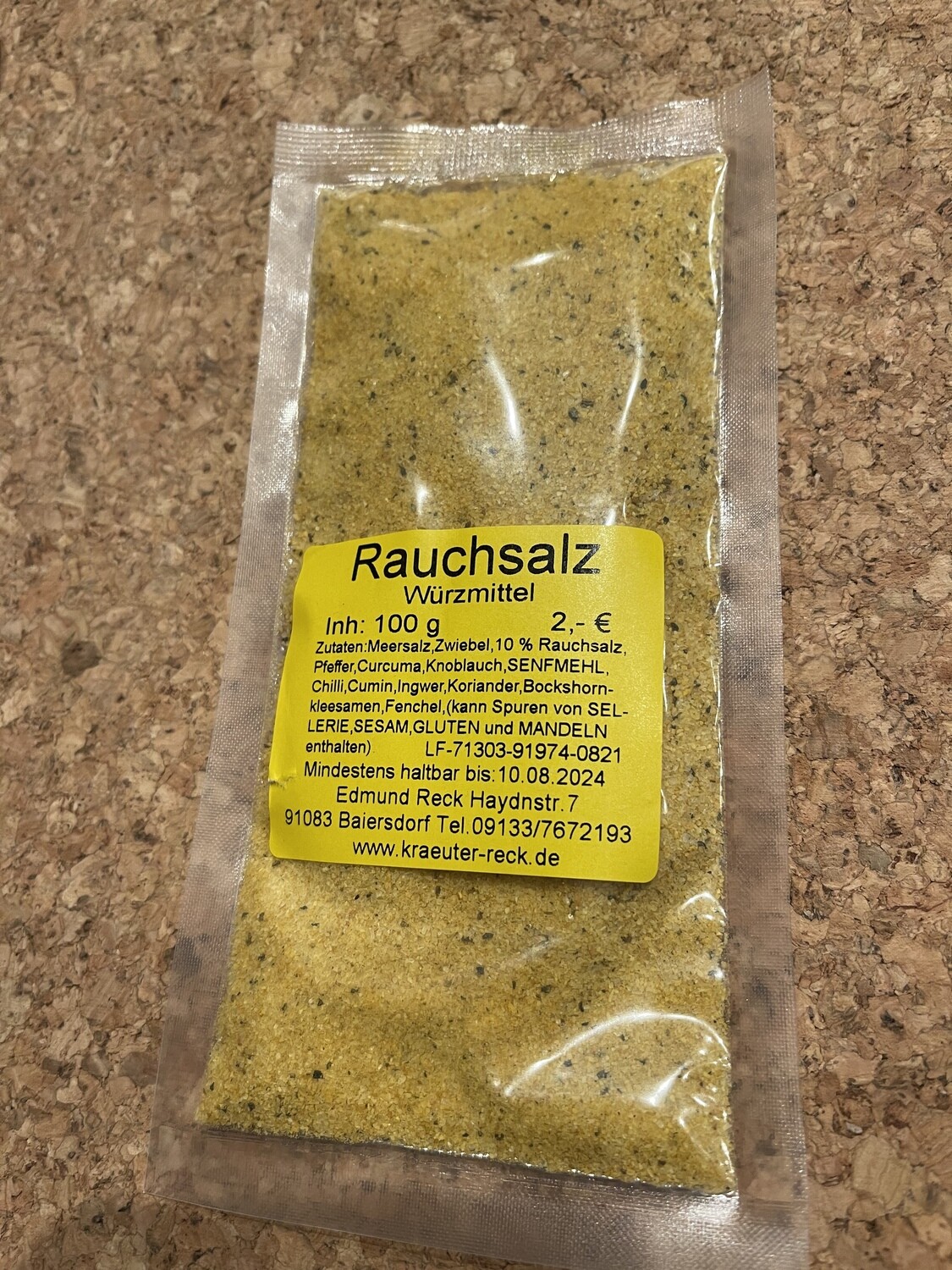 Rauchsalz Würzmittel 100g