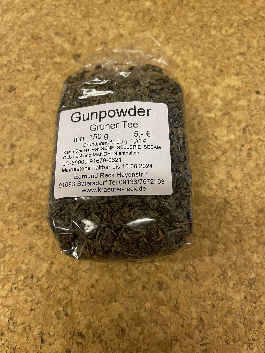 Gunpowder Grüner Tee 150g