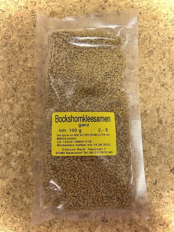 Bockshornkleesamen ganz 100g