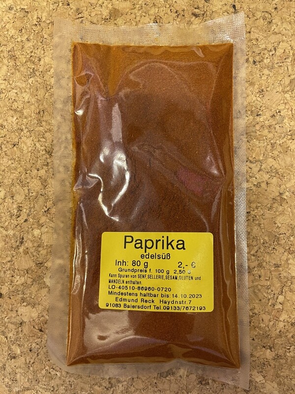 Paprika edelsüß 80g