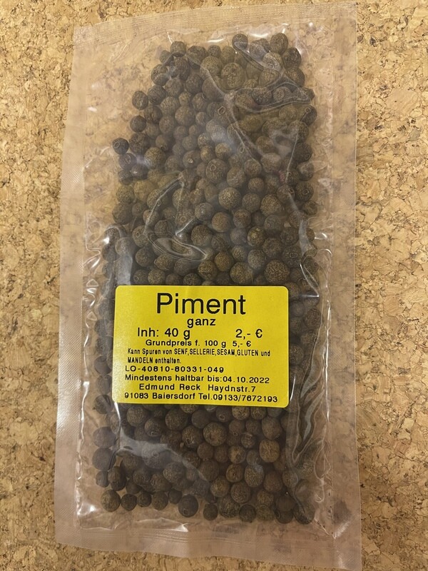 Piment ganz 40g