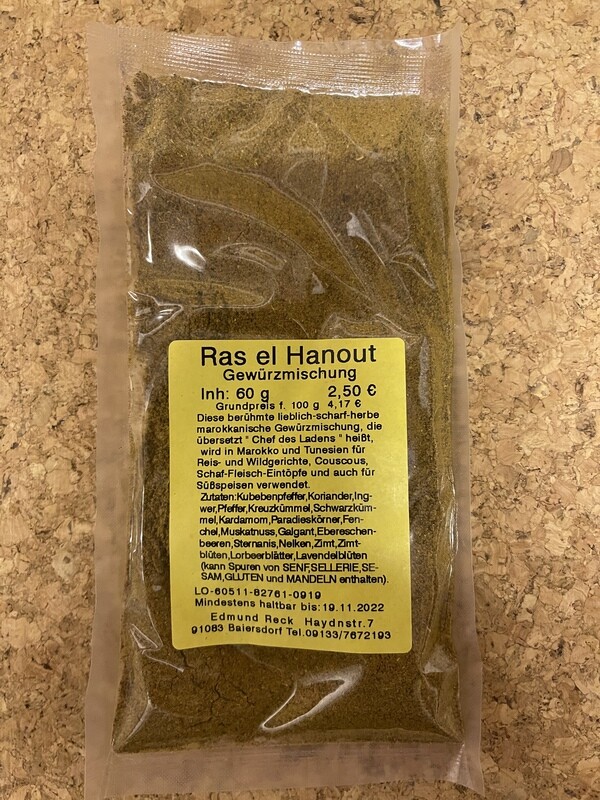 Ras el Hanout Gewürzmischung 70g