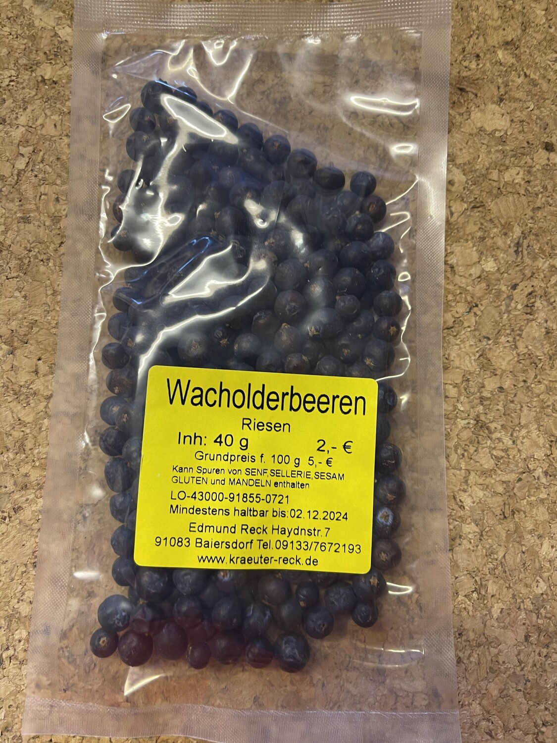 Wacholderbeeren Riesen 50g