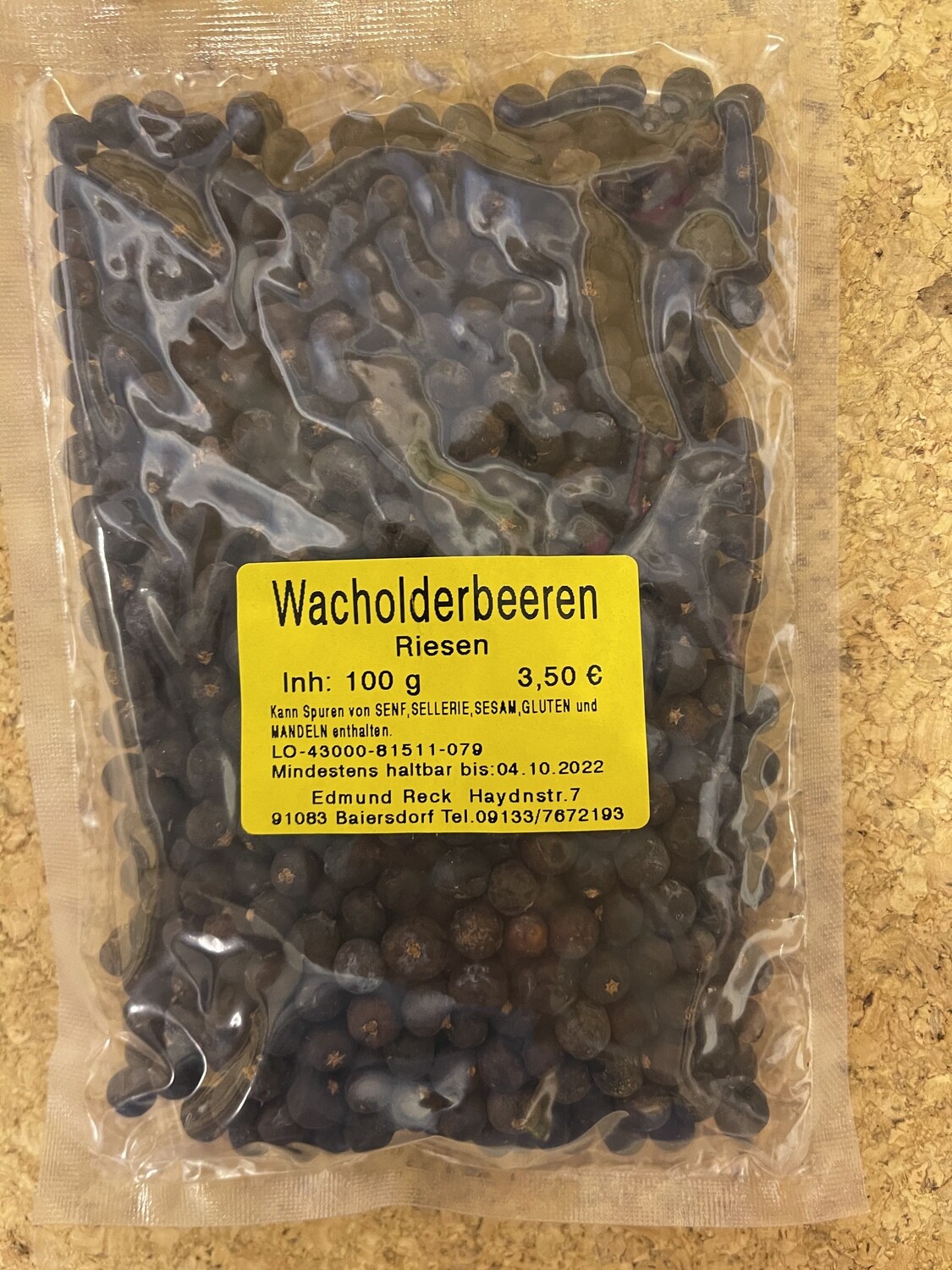 Wacholderbeeren Riesen 100g