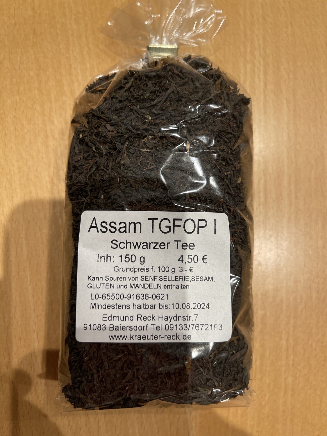 Assam Tgfop schwarzer Tee