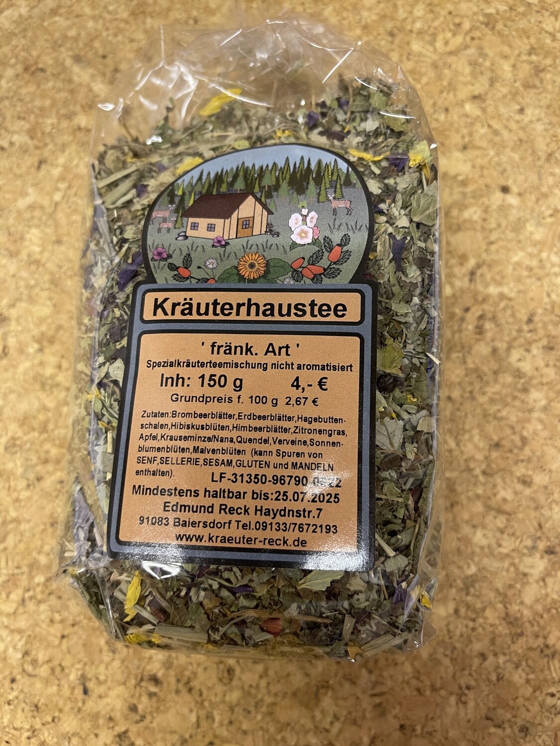Kräuterhaustee fränk. Art 150g