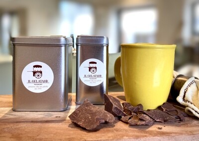 Cioccolato in tazza con massa di cacao macinata a pietra 🌱Vegan