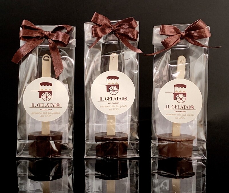 Cioccolato in tazza "su stecco" con fave di cacao macinate a pietra 🌱Vegan
