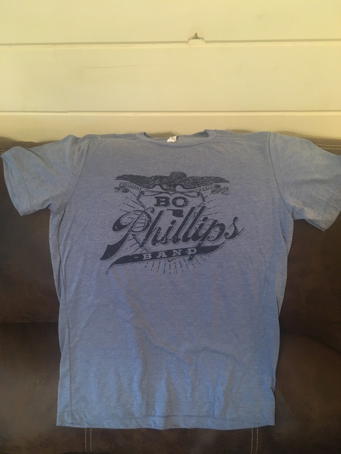 Heather Blue BPB Bella Canvas Shirt (Size Medium Only) Heather Blue BPB Bella Canvas Shirt (Size Medium Only)