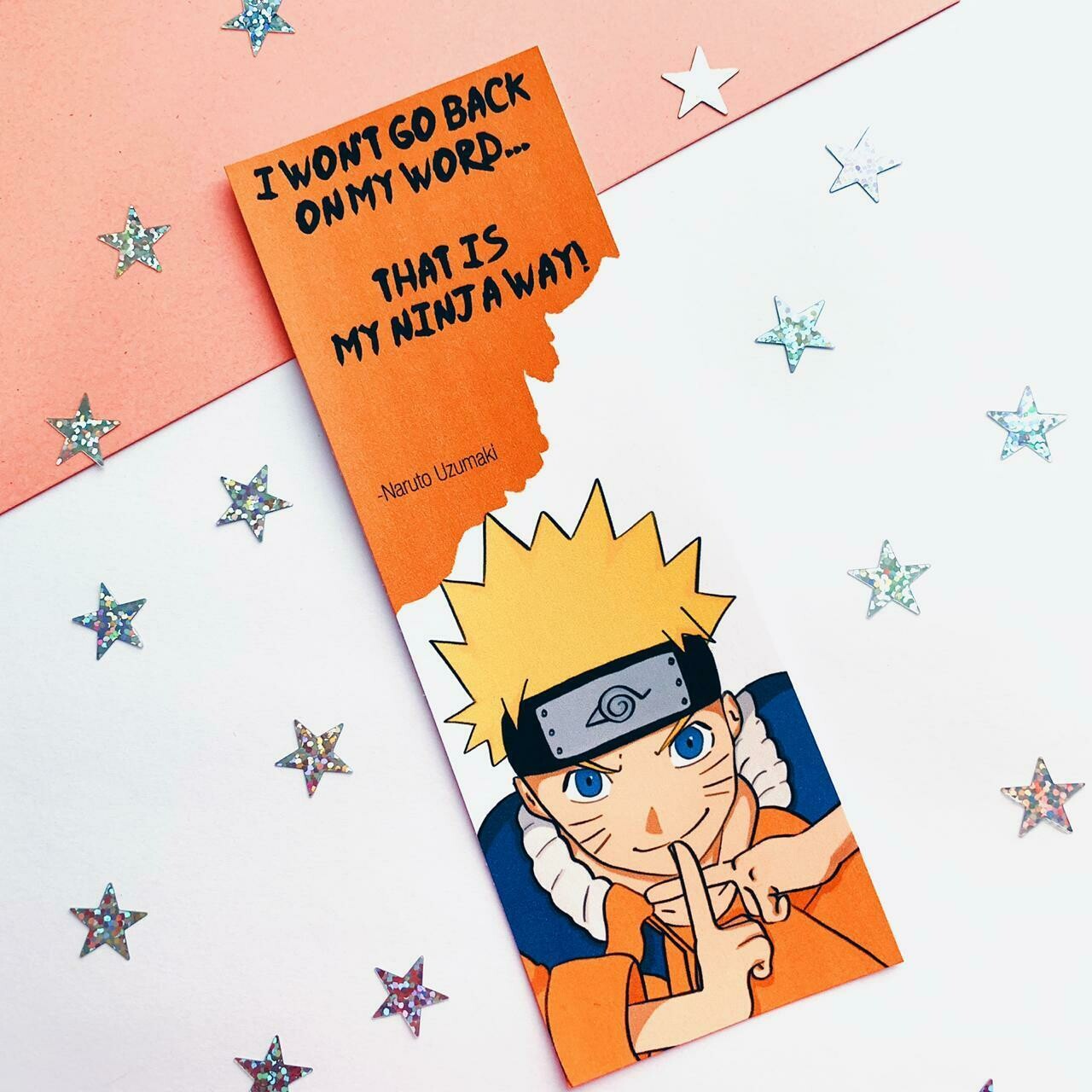 Anime Inspired Naruto Bookmark