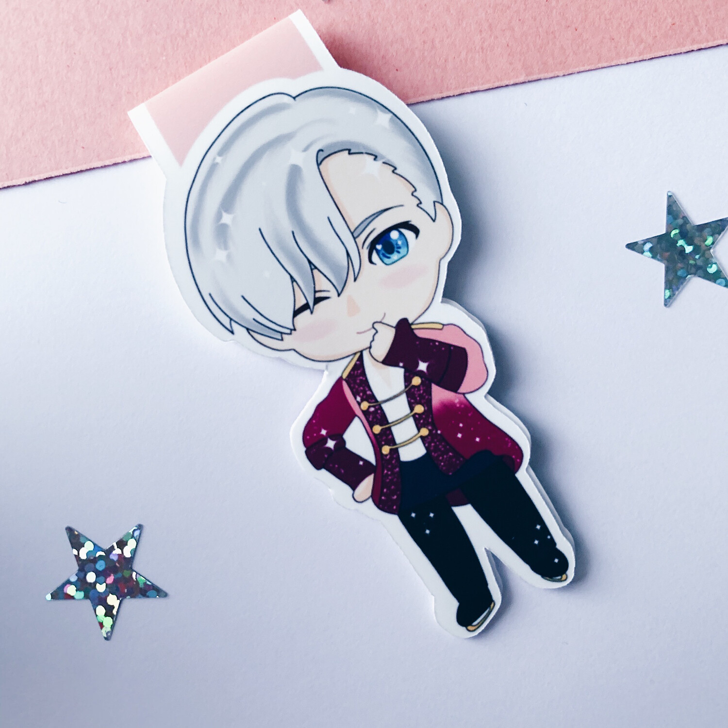 Love On Ice Victor Magnetic Bookmark