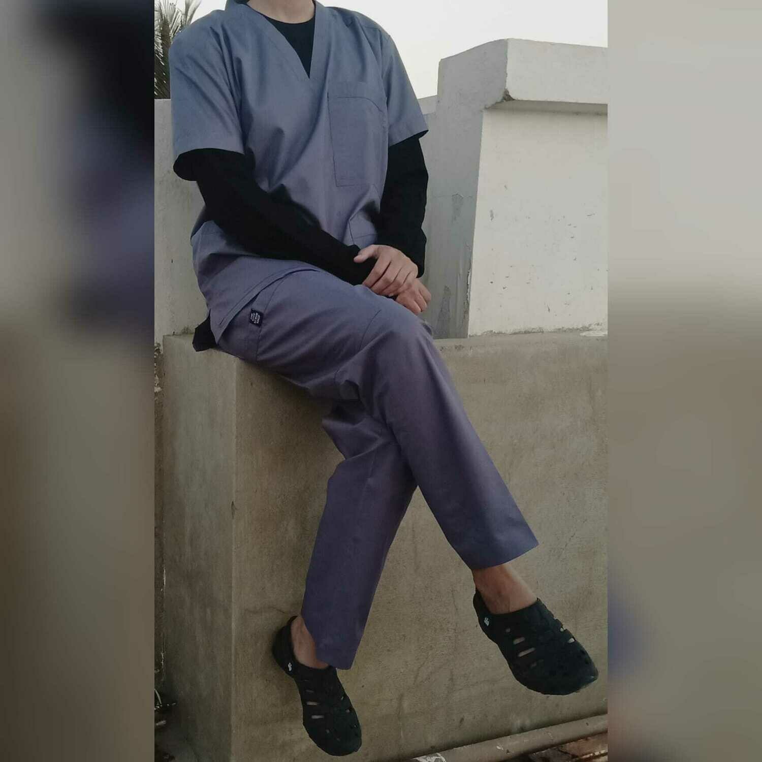 Slate Gray Scrubs