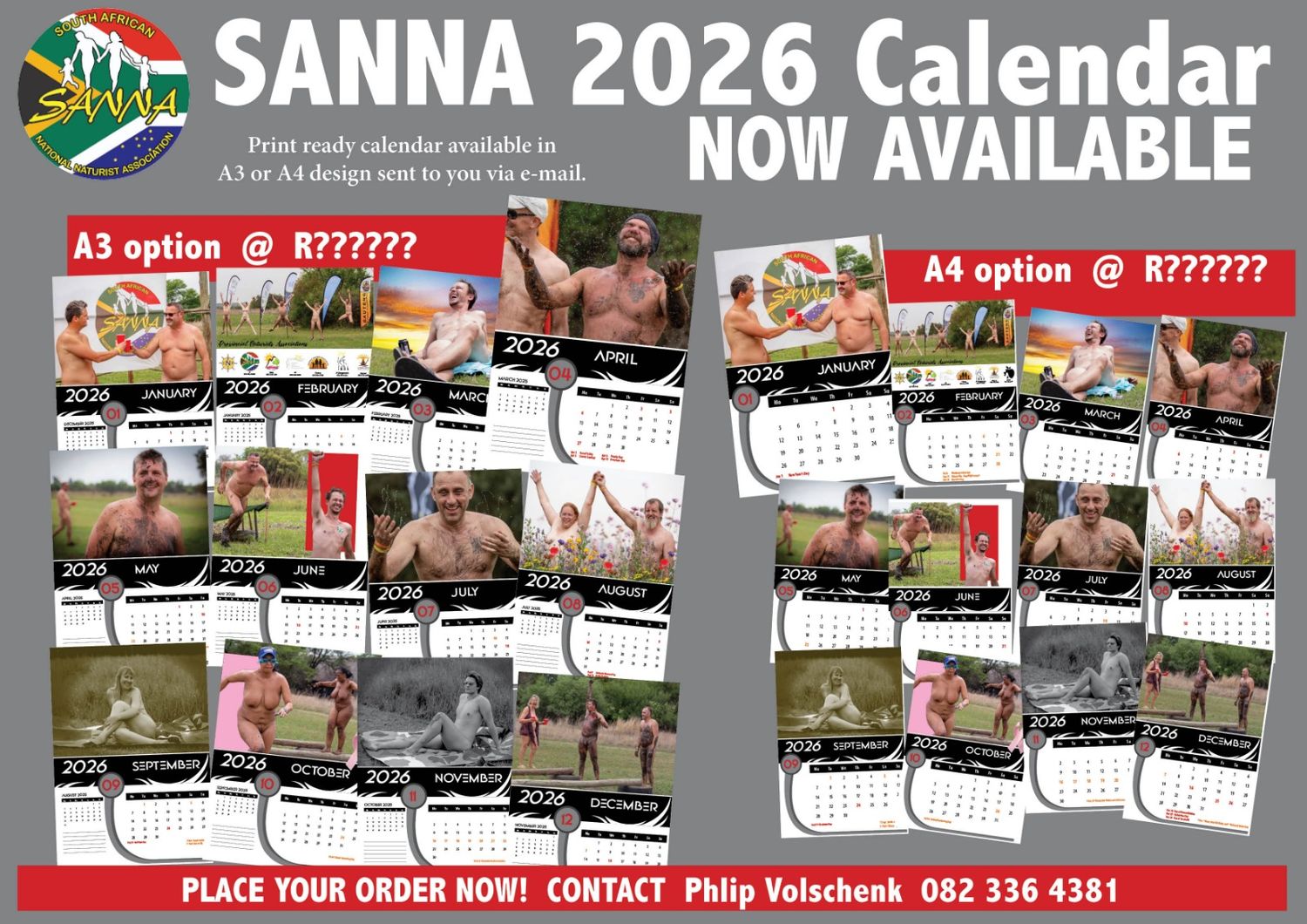2026 SANNA Calendar (Downloadable version)