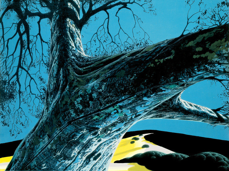 Distant Meadow (Serigraph)