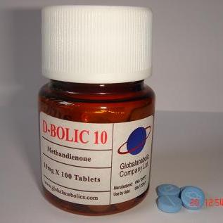 D BOLIC 10 / Methandienone [ 10mcgX100tab]