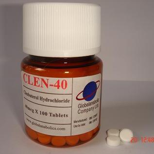 Clen - 40 / Clenbuterol hidroklorida [40mcgX100tabs]