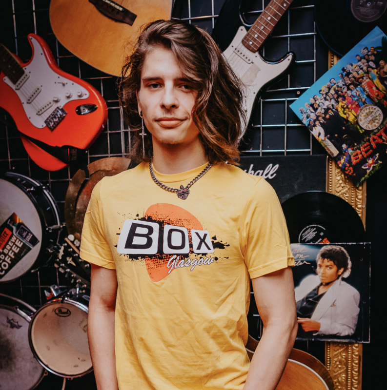 Box Yellow Tee