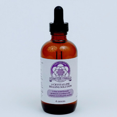 Schweitzer Formula Amber Glass Bottle 4oz