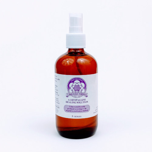 Schweitzer Formula 8oz Amber Glass Bottle
