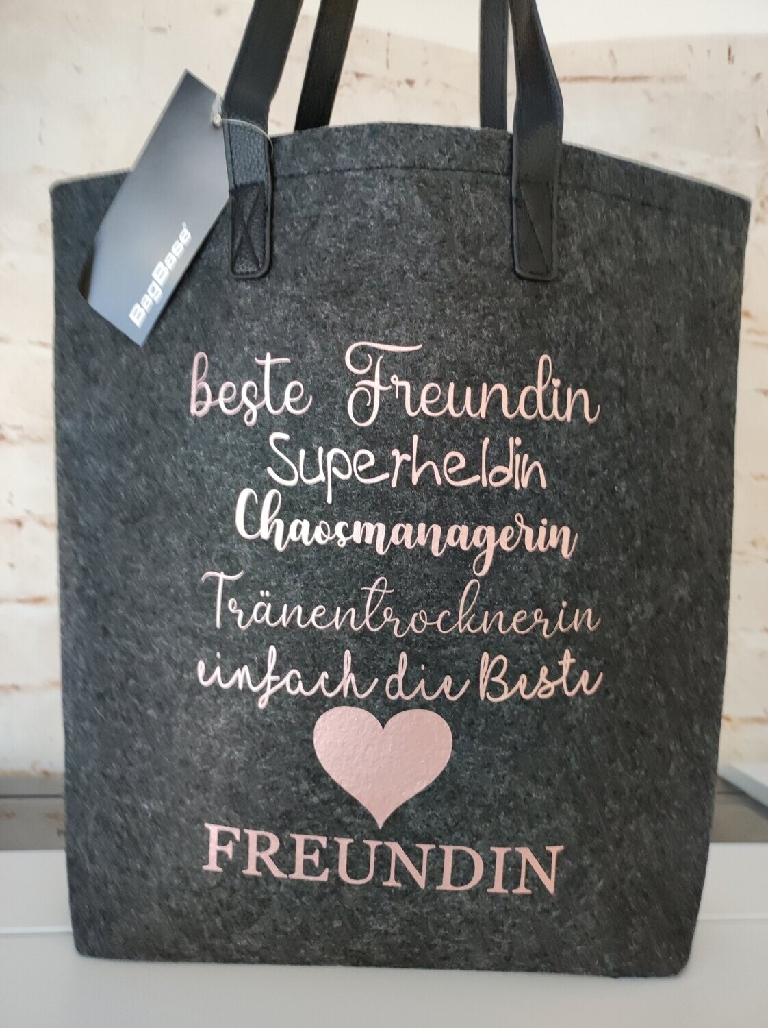 Premium Felt Bag Freundin Tante Mama Schwester Oma