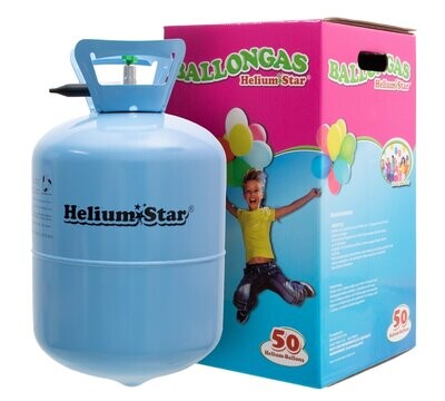 HeliumStar Einwegflasche für bis zu 50 Ballons