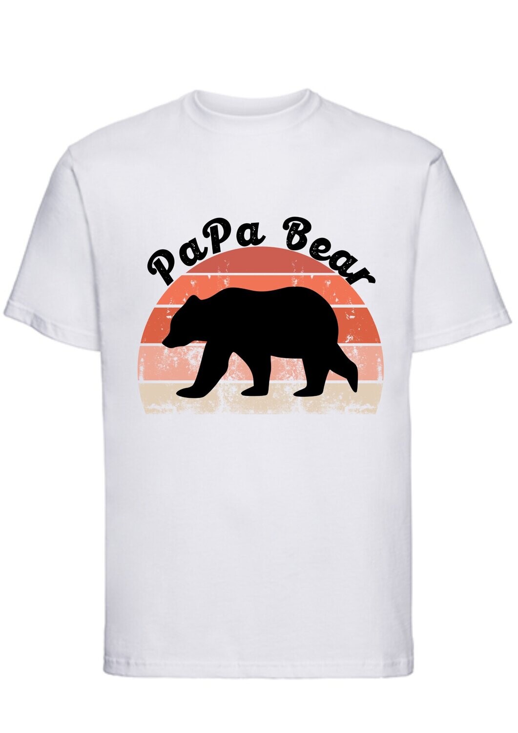 Herren T-Shirt Papa Bear