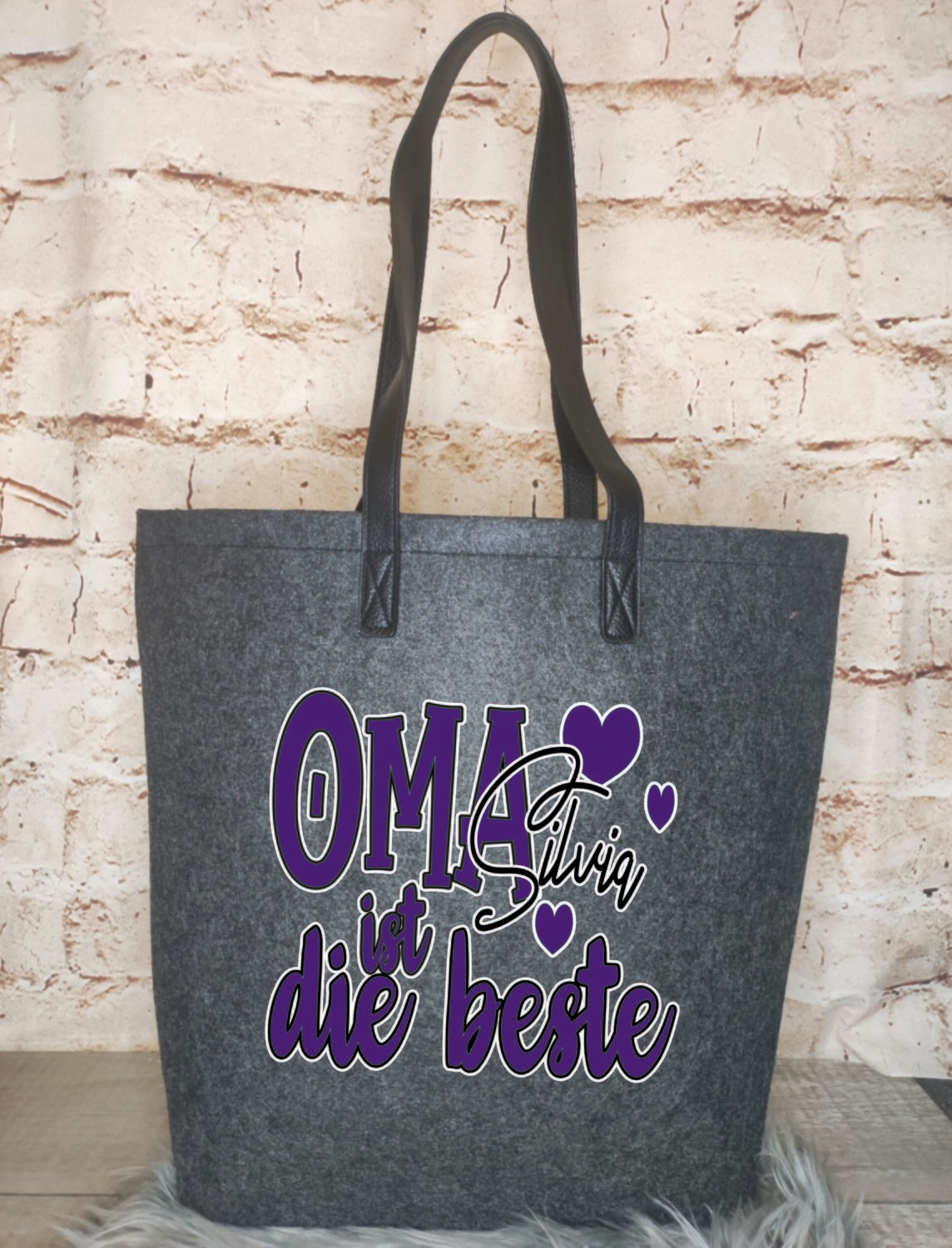 Premium Felt Bag Oma ist der bester....