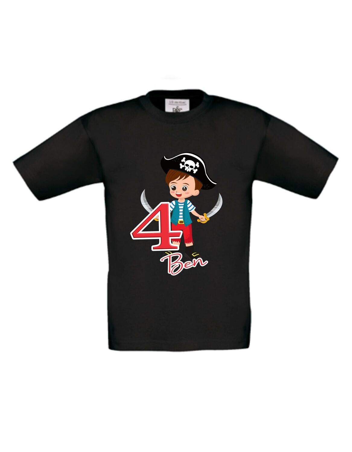 Kinder T- Shirt Pirat